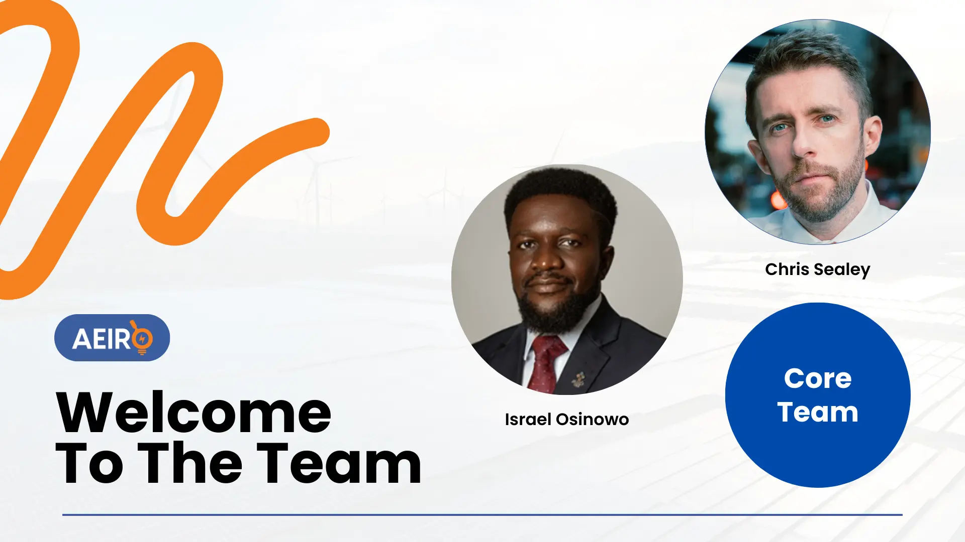 Israel & Chris Sealey Join AEIRO